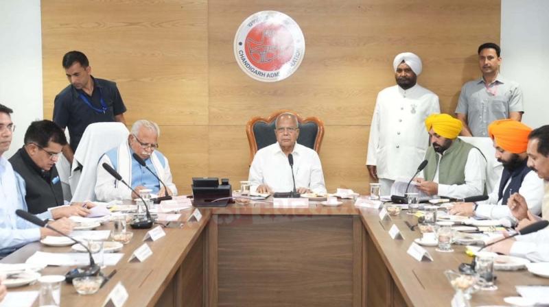 Meeting on Panjab University Issue