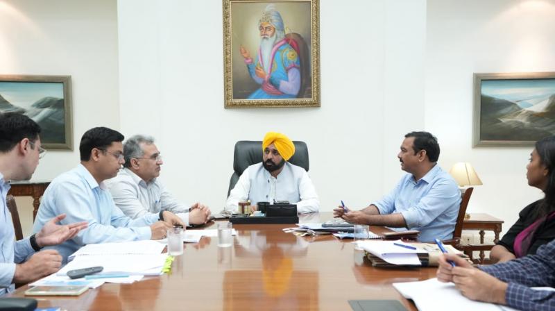 CM Chairing a meeting of Punjab Infrastructure Development Board CM Chairing a meeting of Punjab Infrastructure Development Board