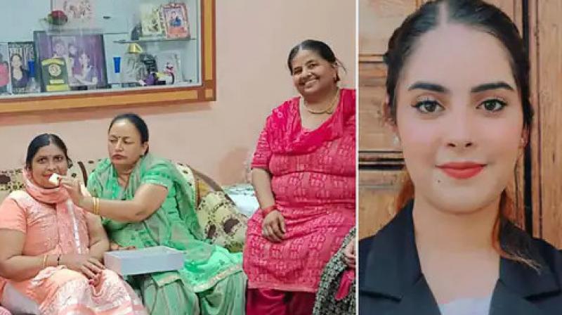 Hoshiarpur's daughter became an officer in Italy Hoshiarpur's daughter became an officer in Italy