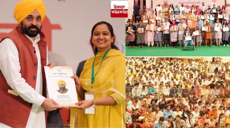 CM Bhagwant Mann gave government jobs to 45560 youth in two and a half years CM Bhagwant Mann gave government jobs to 45560 youth in two and a half years