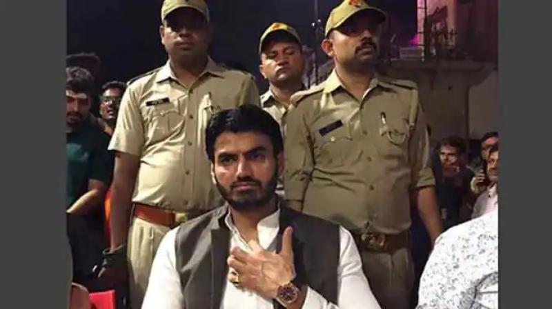 Shrikant TiagiSrikant Tyagi was arrested by Noida police Shrikant TiagiSrikant Tyagi was arrested by Noida police