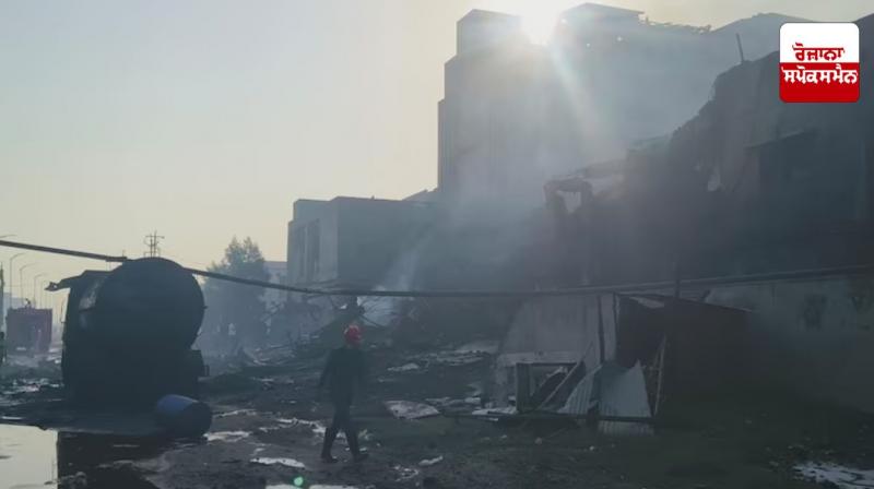 Fire breaks out in pharmaceutical factory in Gujarat after boiler explodes