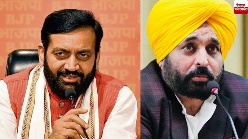 Haryana CM Saini advises Punjab CM News in punjabi Haryana CM Saini advises Punjab CM News in punjabi