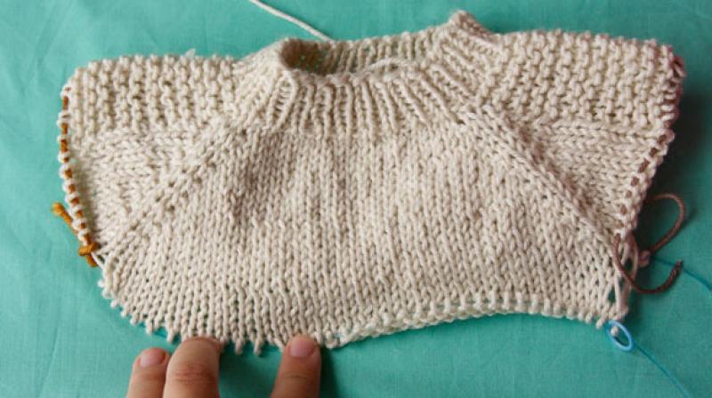 sweater knitting