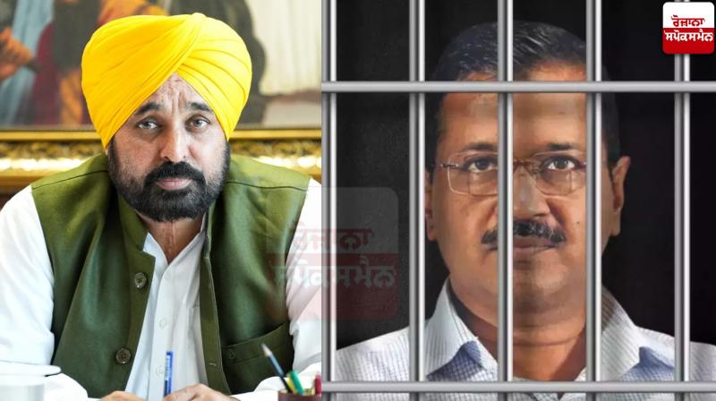 CM mann will go to Tihar Jail to meet Kejriwal news in punjabi 