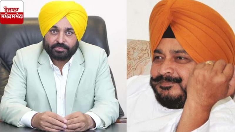 Sadhu Singh Dharamsot and CM Bhagwant Mann