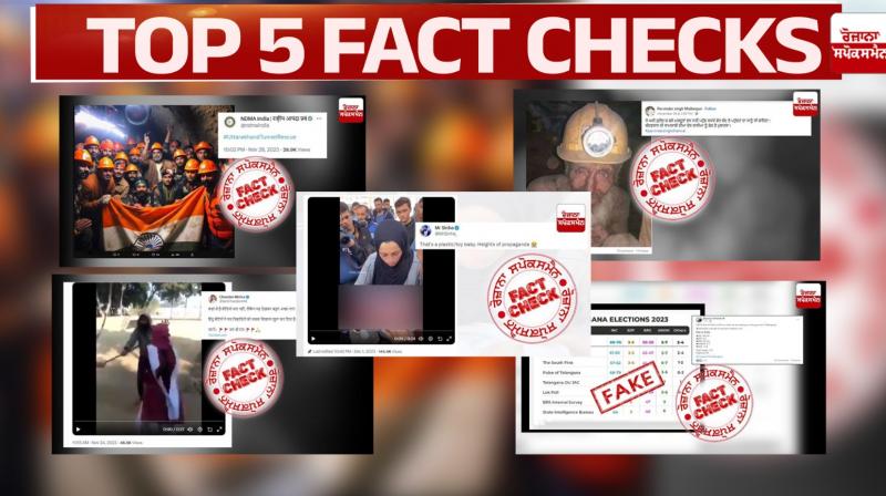 From Uttarkashi Tunnel Workers To NDTV Poll Of Polls Read Top 5 Fact Checks From Uttarkashi Tunnel Workers To NDTV Poll Of Polls Read Top 5 Fact Checks