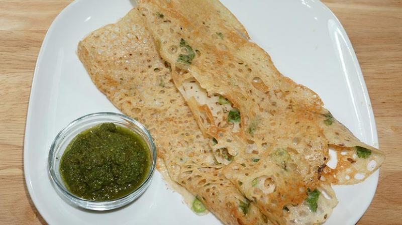 Make curd dosa in home kitchen Make curd dosa in home kitchen