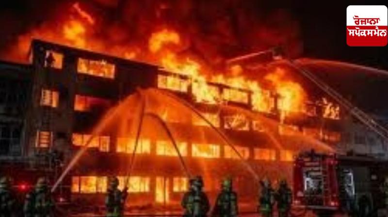 Bangladesh Fire: Massive fire breaks out in Bangladesh garment factory, explosion in chemical warehouse Bangladesh Fire: Massive fire breaks out in Bangladesh garment factory, explosion in chemical warehouse