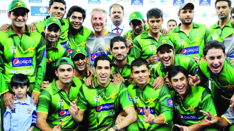 Pakistan After winning Champions Trophy