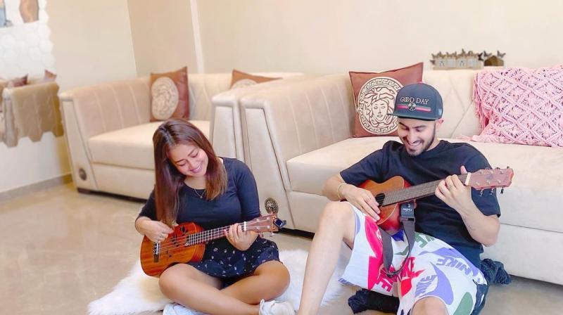 Neha Kakkar and Rohanpreet Singh Neha Kakkar and Rohanpreet Singh