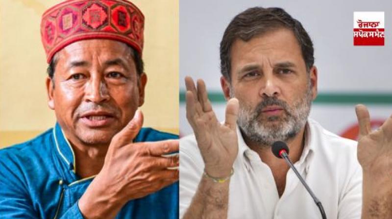 Detention of Sonam Wangchuk and other people from Ladakh unacceptable: Rahul Gandhi Detention of Sonam Wangchuk and other people from Ladakh unacceptable: Rahul Gandhi