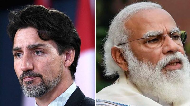 Canadian PM Trudeau, Pm Modi Canadian PM Trudeau, Pm Modi