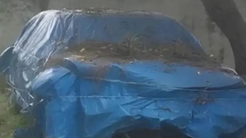 Suspicious BMW car parked at Chandigarh crematorium
