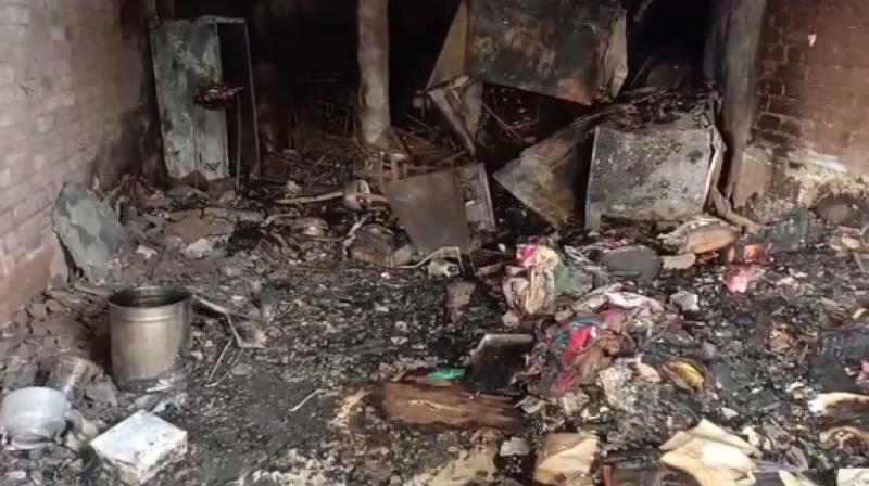 Cylinder blast in Ropar Cylinder blast in Ropar