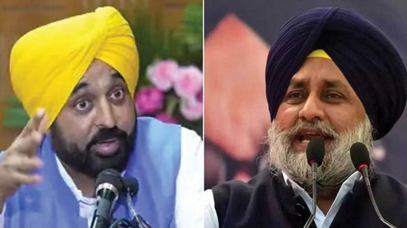 Cm Bhgawant Mann, Sukhbir badal Cm Bhgawant Mann, Sukhbir badal