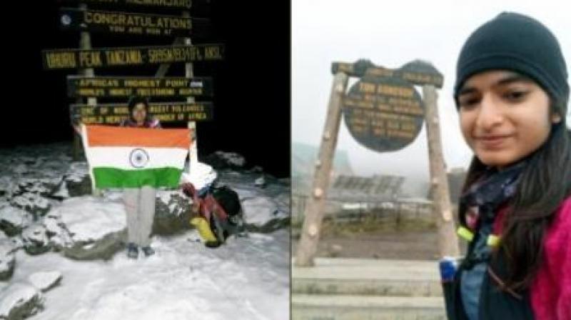 daughter of Punjab conquers highest peak in South Africa in 24 hours daughter of Punjab conquers highest peak in South Africa in 24 hours