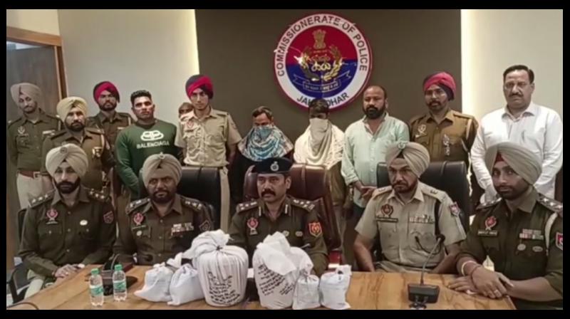Jalandhar police action against drugs: 2 arrested with 4 kg of opium