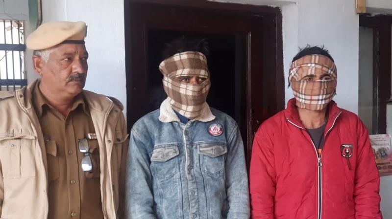 Abohar police arrested 2 members of the robber gang Abohar police arrested 2 members of the robber gang