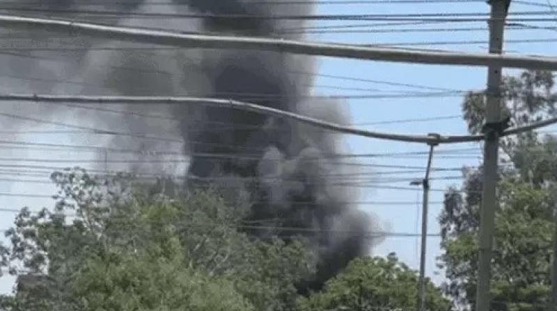 A terrible fire broke out in a warehouse in Jalandhar News in punjabi A terrible fire broke out in a warehouse in Jalandhar News in punjabi