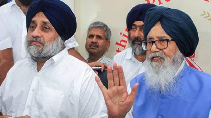 Sukhbir Singh Badal- Parkash Singh Badal