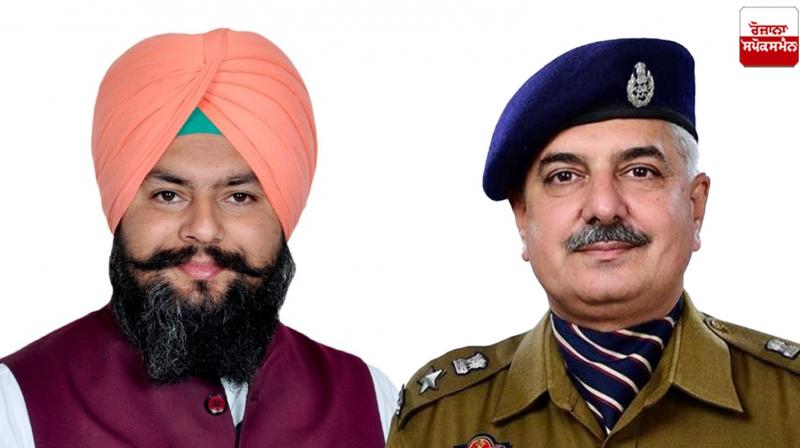 AAP MLA Manjinder Singh Lalpura made allegations against SSP