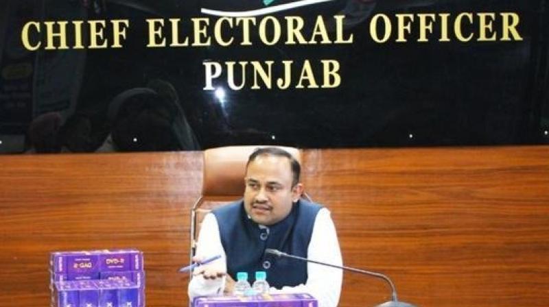 The Chief Election Officer of Punjab, Sibin C released the election program The Chief Election Officer of Punjab, Sibin C released the election program