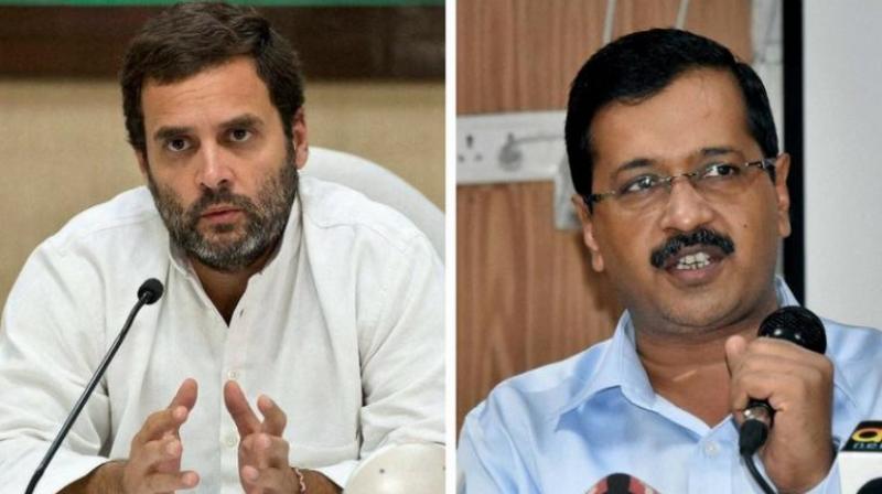 Rahul Gandhi- Arvind Kejriwal Rahul Gandhi- Arvind Kejriwal