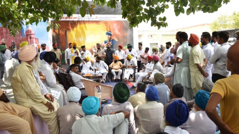 AAP candidate Gurmail kicks off campaign, receives overwhelming response from people