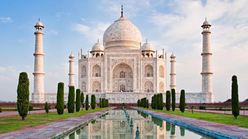 World famous taj mahal is most googled monument in the world World famous taj mahal is most googled monument in the world