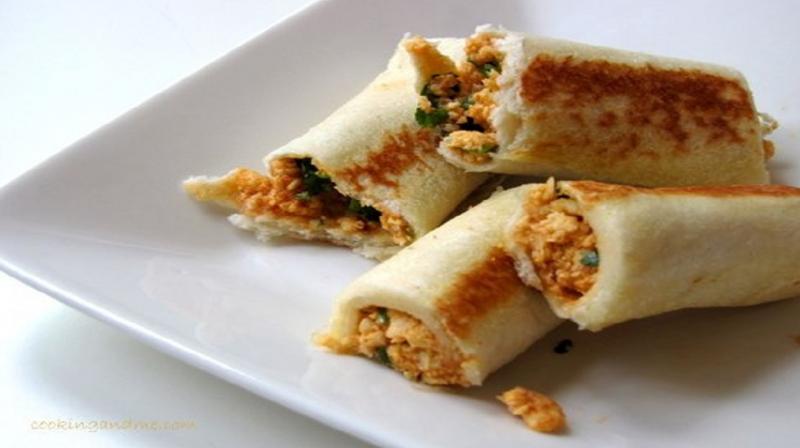 Paneer Frankie Paneer Frankie
