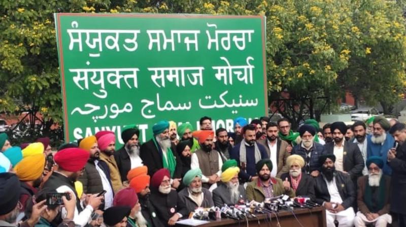 Balbir Rajewal's party 'Sanyukt Samaj Morcha' gets election symbol 'Manja' Balbir Rajewal's party 'Sanyukt Samaj Morcha' gets election symbol 'Manja'