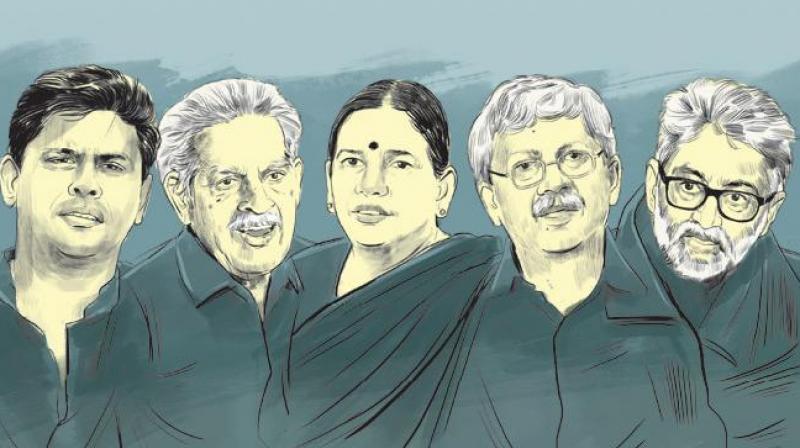 Five activists arrested Five activists arrested