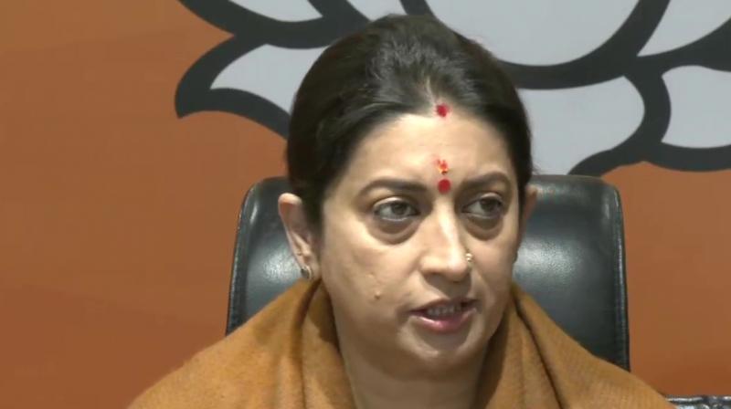 Smriti Irani 