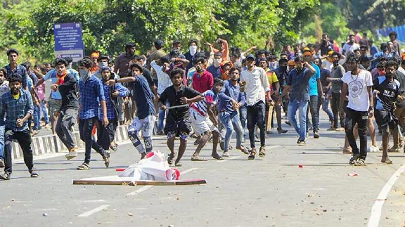 Sabarimala Temple Issue Protest in Kerala