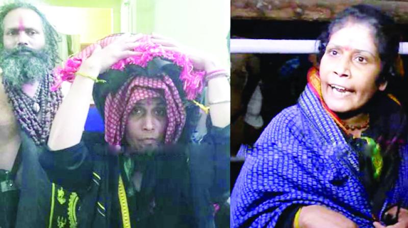 Sri Lankan woman worshiped at the Sabarimala temple Sri Lankan woman worshiped at the Sabarimala temple