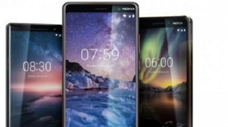 Nokia launches 3 smartphones
