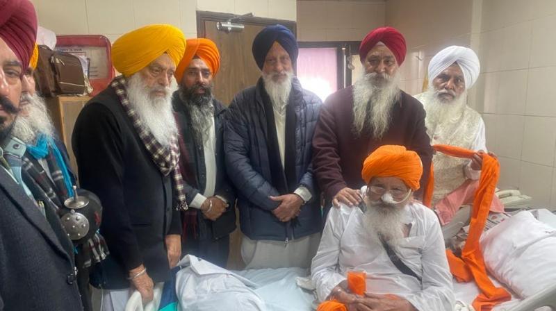 Bapu Surat Singh, who was on a fast to death since January 16, 2015 Bapu Surat Singh, who was on a fast to death since January 16, 2015