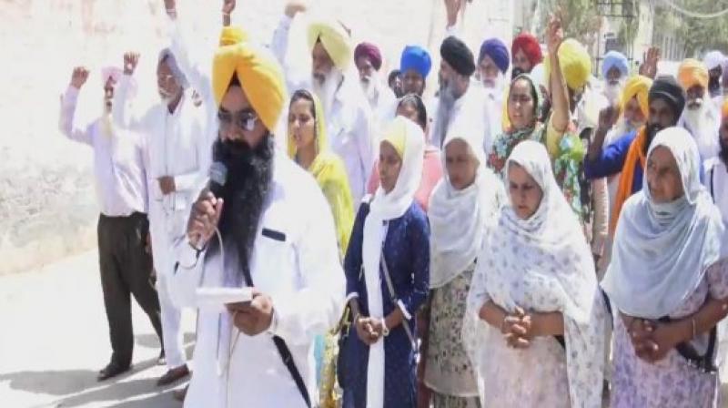 Sikh organizations protest against transfer of Kunwar Vijay Pratap
