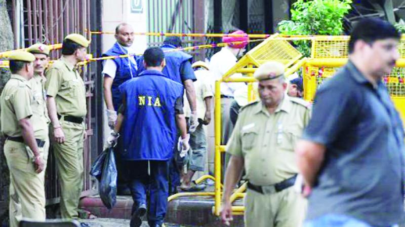 NIA Launched a search operation in south Kashmir NIA Launched a search operation in south Kashmir