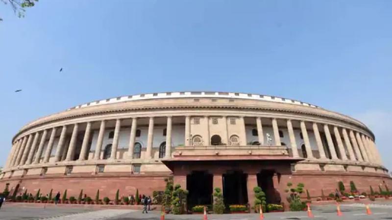 Lok Sabha and Rajya Sabha adjourned for the day