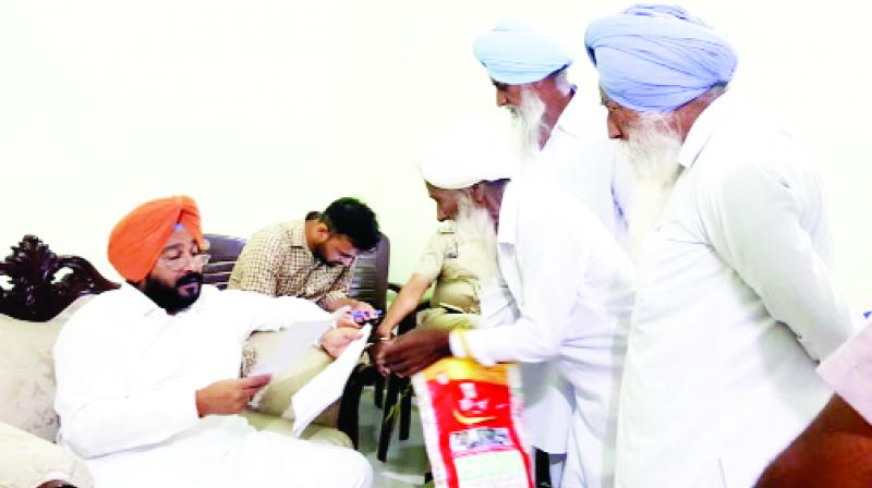 Gurpreet Singh Kangar Listening to the people's grievances Gurpreet Singh Kangar Listening to the people's grievances