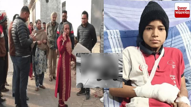 12 year old child's hand stuck in 'machine', 2 fingers cut off in Ludhiana Latest News in Punjabi 12 year old child's hand stuck in 'machine', 2 fingers cut off in Ludhiana Latest News in Punjabi