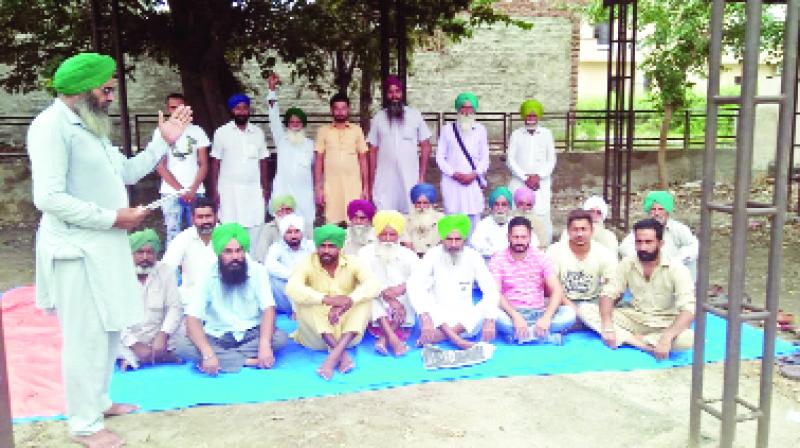 Meeting of Bharat Kisan Union Meeting of Bharat Kisan Union