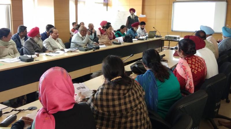 30 block primary education officers take part in review meeting 30 block primary education officers take part in review meeting