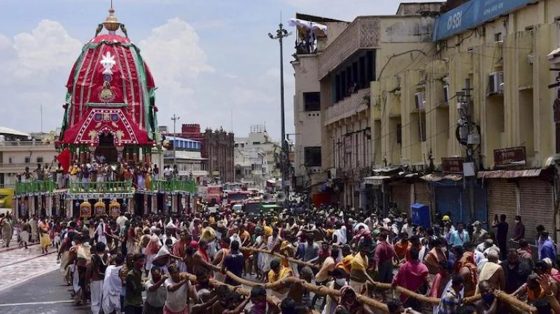 Jagannath Yatra in Puri and Ahmedabad due to corona crisis, watch video Jagannath Yatra in Puri and Ahmedabad due to corona crisis, watch video