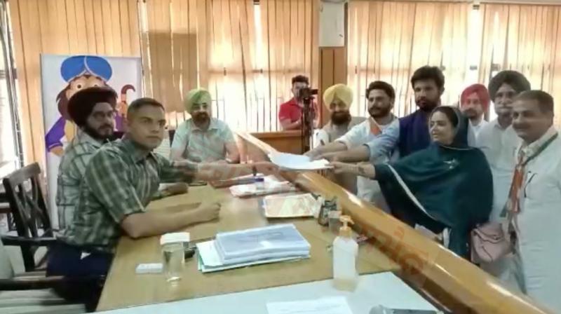 Dalvir Goldy Files nomination Dalvir Goldy Files nomination