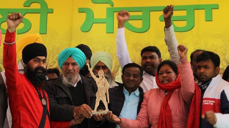 Farmer protest Farmer protest