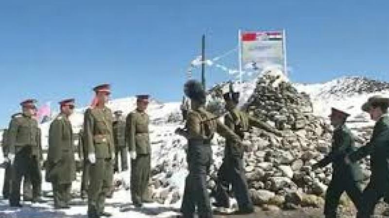 Chinese, Indian troops Chinese, Indian troops