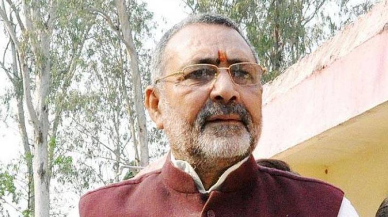 Giriraj singh says my ram temple task has ended time to retire Giriraj singh says my ram temple task has ended time to retire
